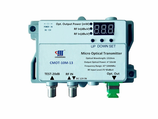 CATV  Micro 1310nm 10mW Optical Transmitter CMOT-10M-13